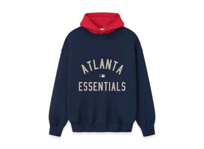 FEAR OF GOD Braves Sport Hoodie "Navy/Red"