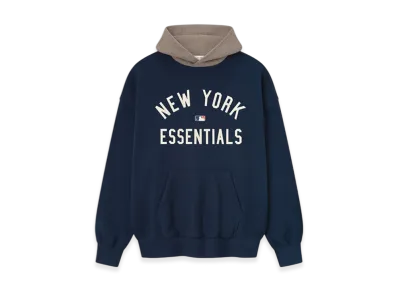 FEAR OF GOD Yankees Sport Hoodie "Midnight Navy/Homstead Heather"