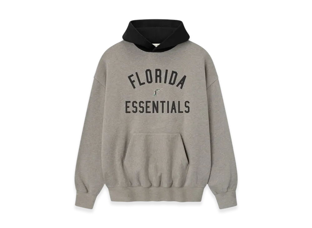 FEAR OF GOD Marlins Sport Hoodie "Concrete Heather/Black"