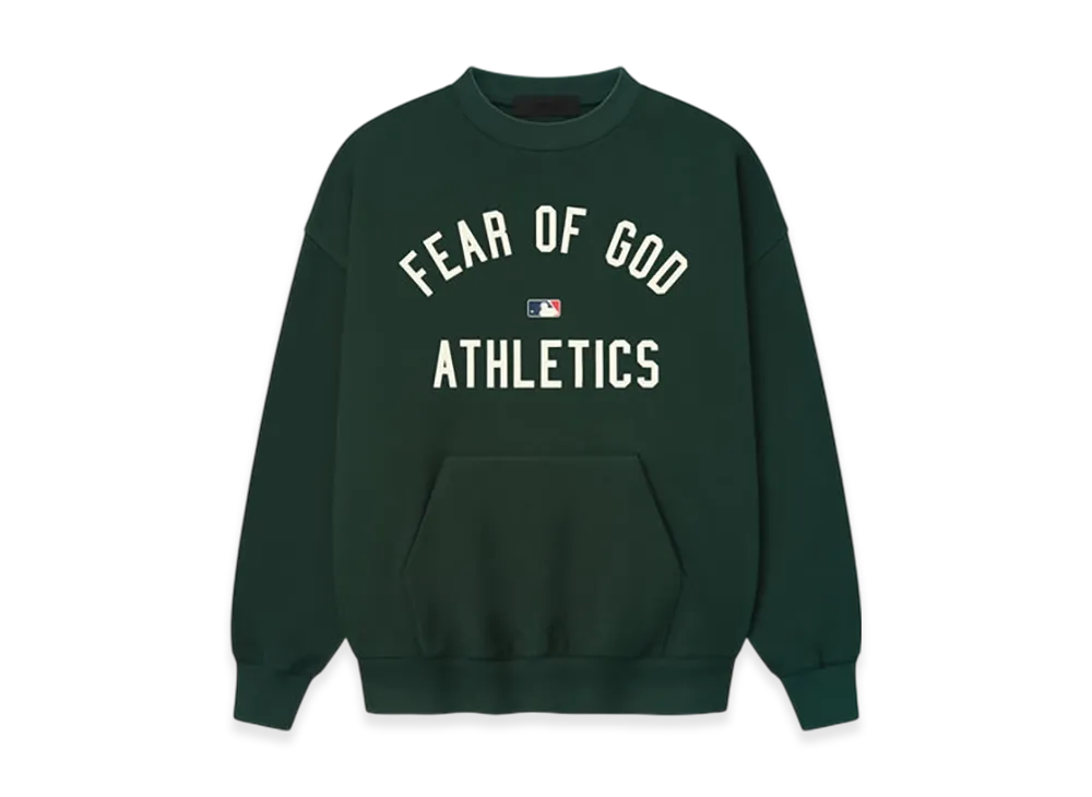 FEAR OF GOD Athletics Sport Crewneck "Forest"