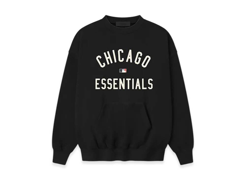FEAR OF GOD White Sox Sport Crewneck "Vintage Black"