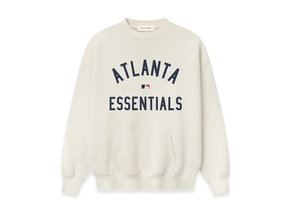 FEAR OF GOD Braves Sport Crewneck "Cream White"