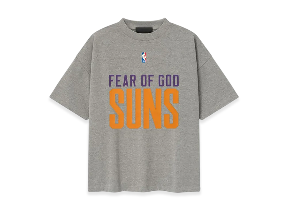 FEAR OF GOD ESSENTIALS Suns 90's Tee "Dark Heather"