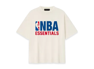 FEAR OF GOD ESSENTIALS NBA 90's Tee "Cream White"