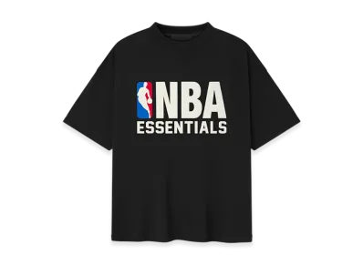 FEAR OF GOD ESSENTIALS NBA 90's Tee "Vintage Black"