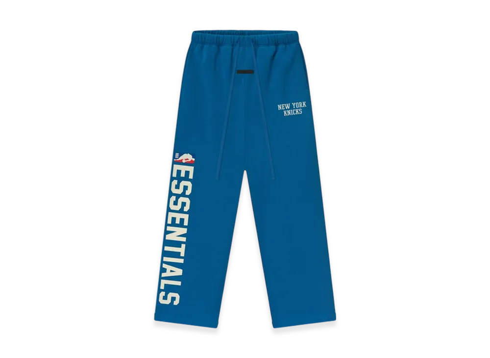 FEAR OF GOD ESSENTIALS Knicks Lounge Sweatpant "Blue Sapphire"