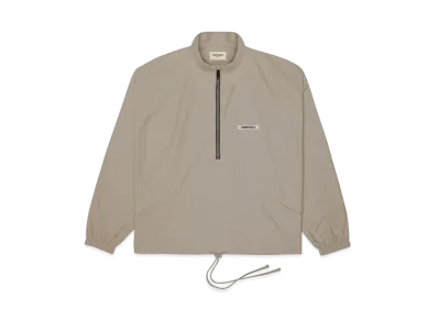 FEAR OF GOD ESSENTIALS Half-Zip Track Jacket "Taupe"