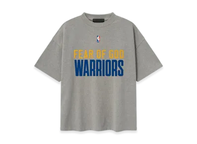 FEAR OF GOD ESSENTIALS Warriors 90's Tee "Concrete Heather"