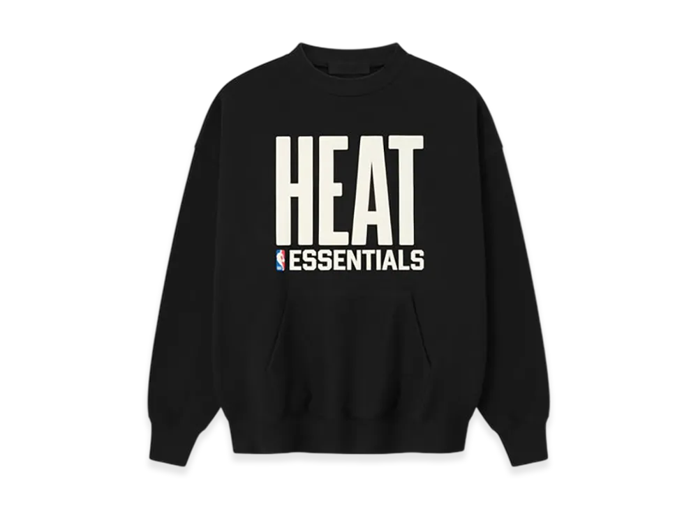 FEAR OF GOD ESSENTIALS Heat Sport Crewneck "Vintage Black"