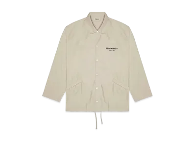 FEAR OF GOD ESSENTIALS Coach Jacket "Olive/Khaki"