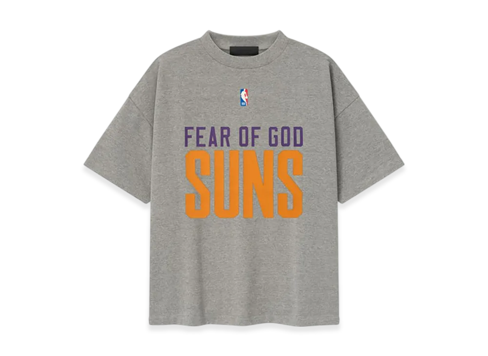 FEAR OF GOD ESSENTIALS Suns 90's Tee "Dark Heather"
