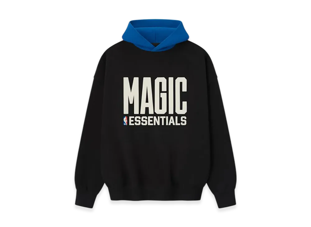 FEAR OF GOD ESSENTIALS Magic Sport Hoodie "Vintage Black/Blue"