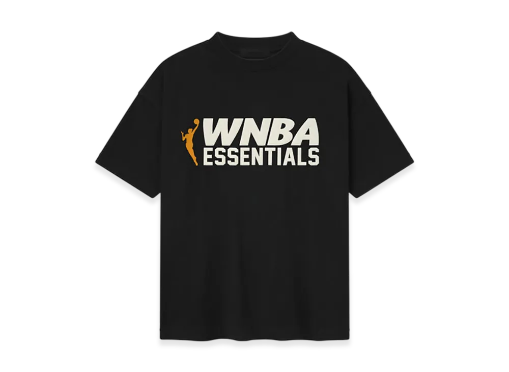 FEAR OF GOD ESSENTIALS WNBA 90's Tee "Vintage Black"