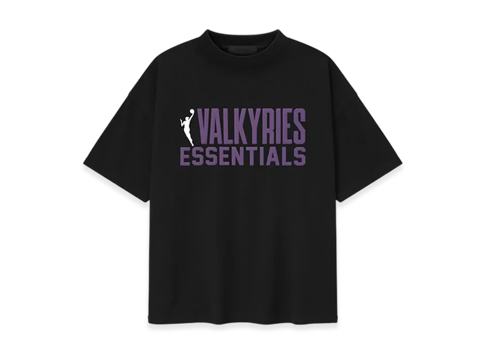 FEAR OF GOD ESSENTIALS Valkyries 90's Tee "Vintage Black"