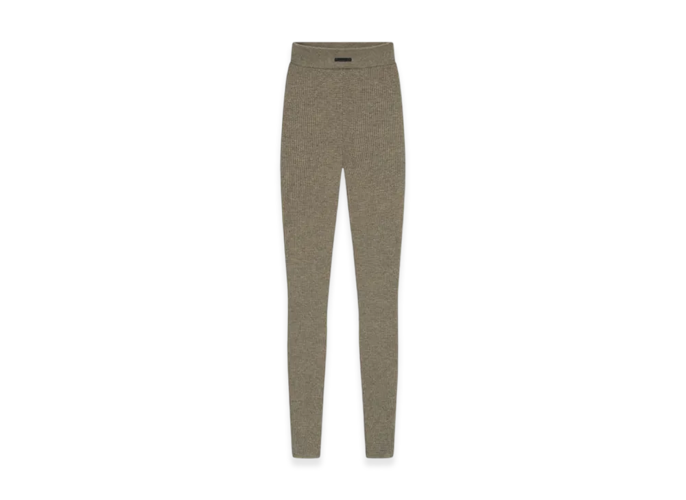 FEAR OF GOD ESSENTIALS Women's Waffle Leggings "Homestead Heather"