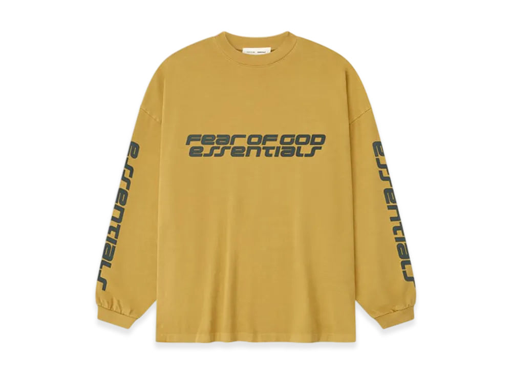 FEAR OF GOD ESSENTIALS 90's Long Sleeve Tee "Canyon"