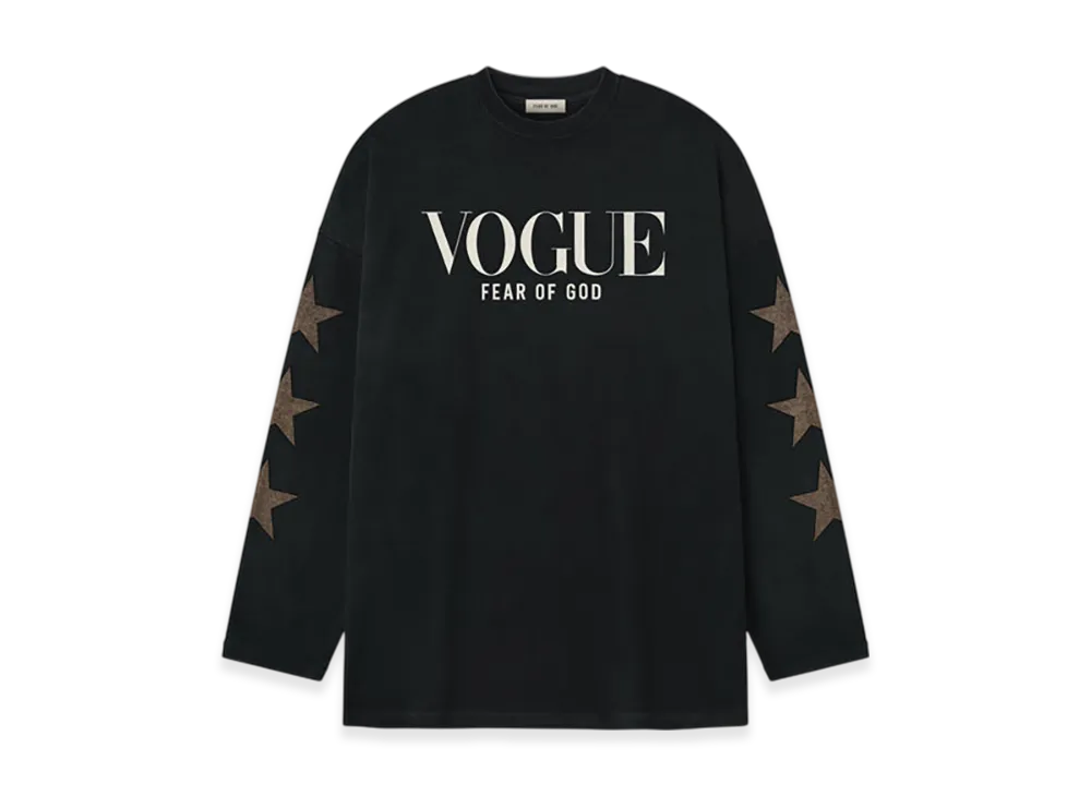 FEAR OF GOD x Vogue Hollywood Long Sleeve Tee "Black"