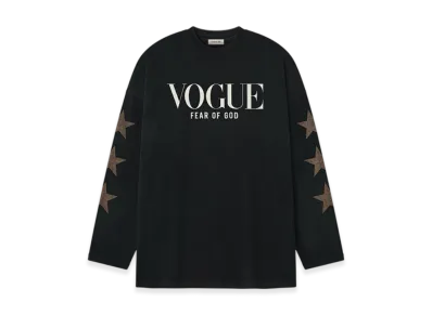 FEAR OF GOD x Vogue Hollywood Long Sleeve Tee "Black"