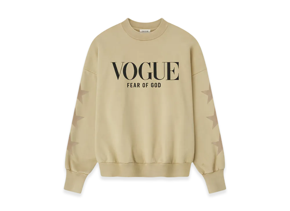 FEAR OF GOD x Vogue Neighborhood Crewneck "Dirty Ivory"
