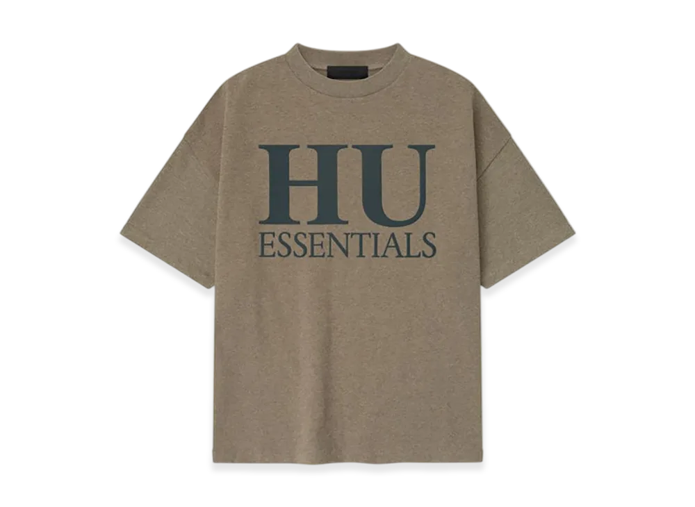 FEAR OF GOD ESSENTIALS x Howard University 90s Tee "Homestead Heather"