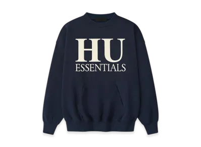 FEAR OF GOD ESSENTIALS x Howard University Sport Crewneck "Navy"