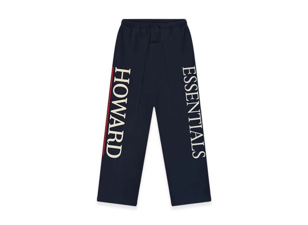 FEAR OF GOD ESSENTIALS x Howard University Lounge Sweatpant "Navy"