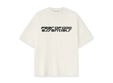 FEAR OF GOD ESSENTIALS Ponte 90s Short Sleeve Tee "Ivory"