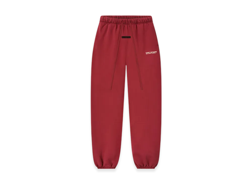 FEAR OF GOD ESSENTIALS Women's Classic Sweatpant "Crimson"