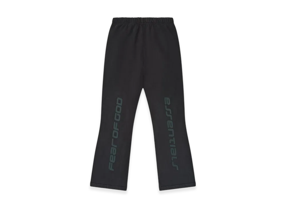 FEAR OF GOD ESSENTIALS Heavy Fleece Flare Sweatpant "Vintage Black"