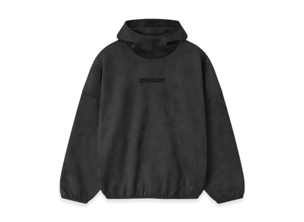 FEAR OF GOD ESSENTIALS Suede Fleece Modern Hoodie "Iron Grey"
