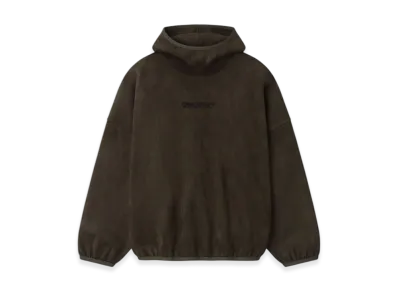 FEAR OF GOD ESSENTIALS Suede Fleece Modern Hoodie "Brown"