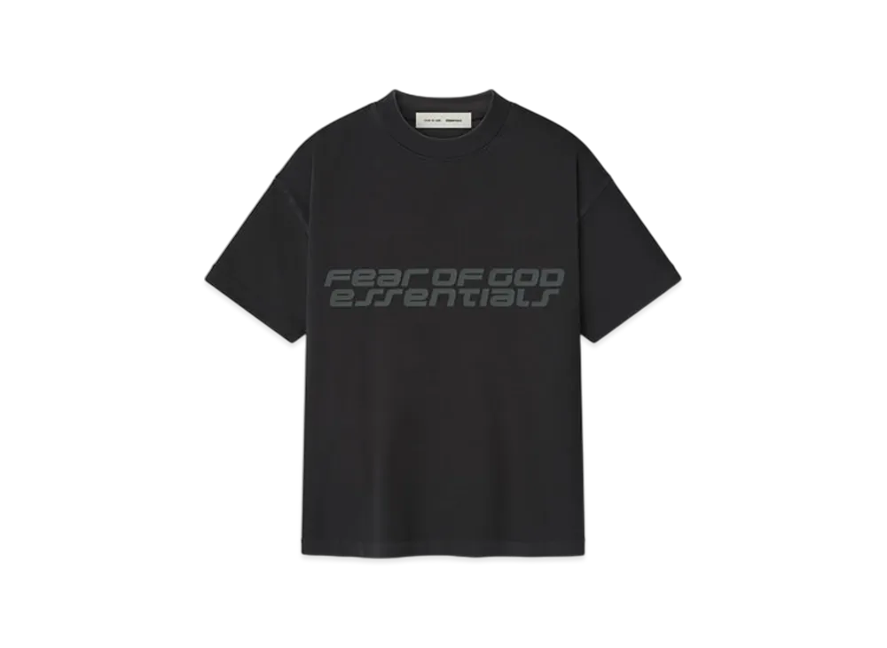 FEAR OF GOD ESSENTIALS Kids Short Sleeve Tee "Vintage Black"