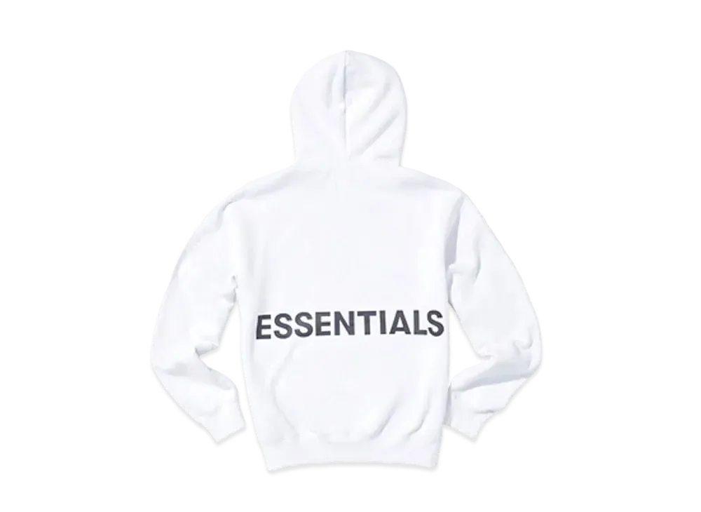 FEAR OF GOD Essentials Graphic Pullover Hoodie "White"
