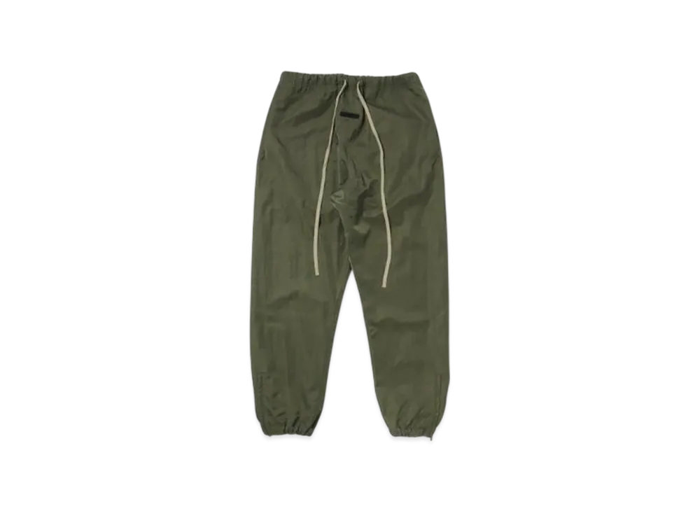 FEAR OF GOD ESSENTIALS Textured Nylon Trackpant "Black"