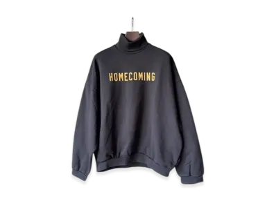 FEAR OF GOD ESSENTIALS Heavy Fleece Turtle Neck "Black"