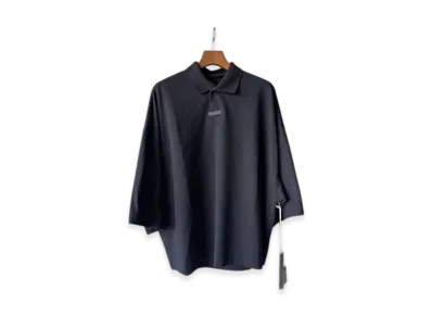 FEAR OF GOD ESSENTIALS Pique Polo "Black"