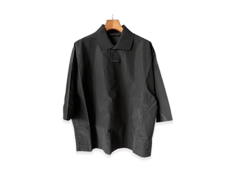FEAR OF GOD ESSENTIALS Ripstop Polo "Black"