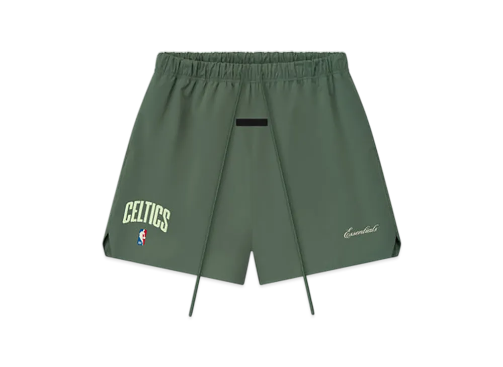 FEAR OF GOD ESSENTIALS Celtics Classic Short "Balsam Green"