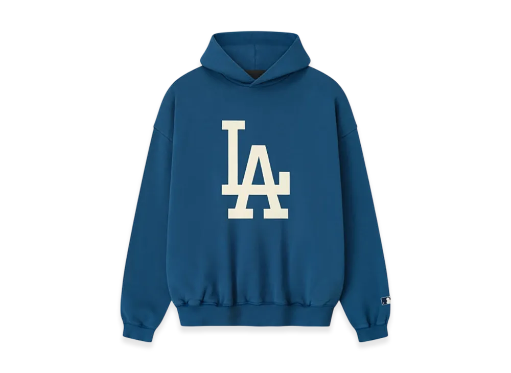 FEAR OF GOD ESSENTIALS Dodgers Sport Hoodie "Blue Sapphire"