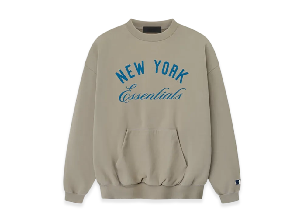 FEAR OF GOD ESSENTIALS Mets Sport Crewneck "Seal"