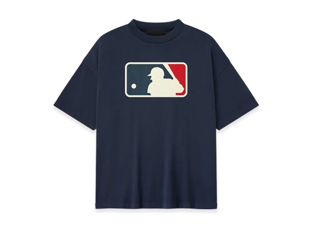 FEAR OF GOD ESSENTIALS MLB 90s Tee "Midnight Navy"