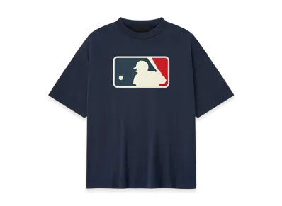 FEAR OF GOD ESSENTIALS MLB 90s Tee "Midnight Navy"