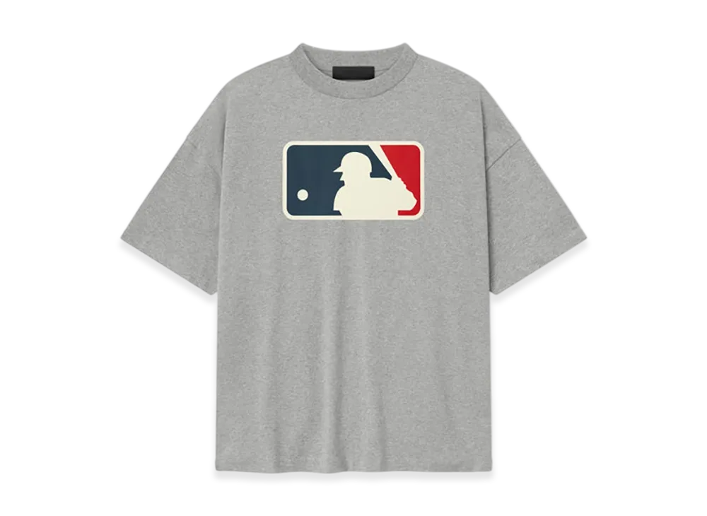 FEAR OF GOD ESSENTIALS MLB 90s Tee "Concrete Heather"