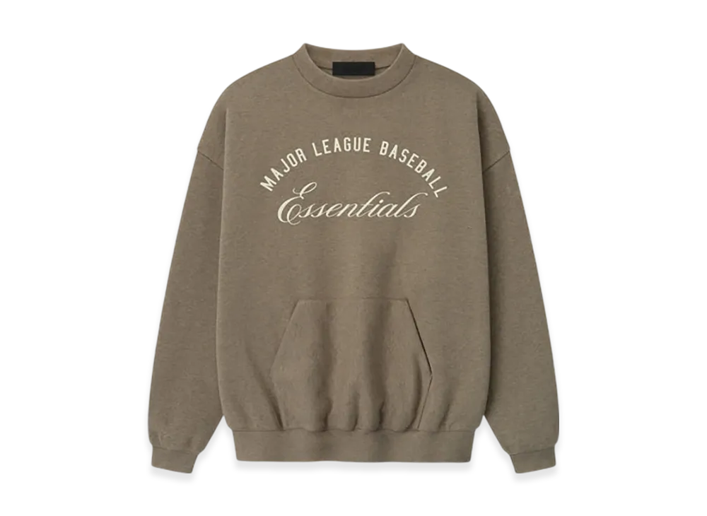 FEAR OF GOD ESSENTIALS MLB Sport Crewneck "Homestead Heather"