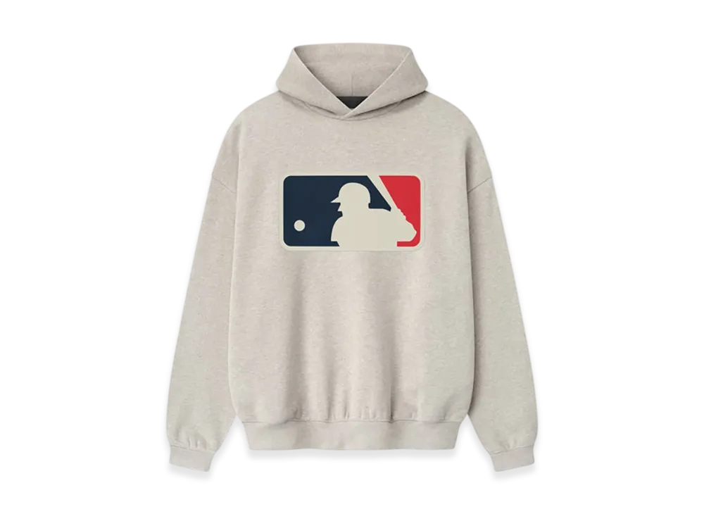 FEAR OF GOD ESSENTIALS MLB Sport Hoodie "Heather Stone"