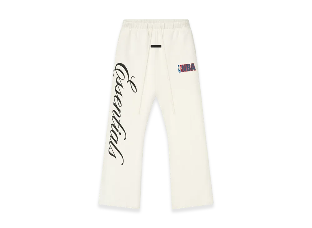 FEAR OF GOD ESSENTIALS NBA Flare Sweatpant "Cream White"