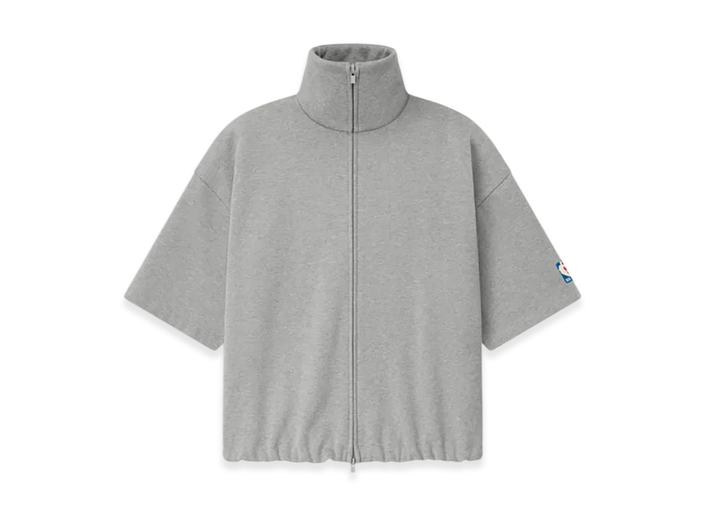 FEAR OF GOD ESSENTIALS NBA High Neck Jacket "Concrete Heather"