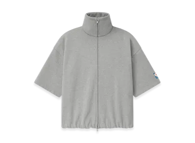 FEAR OF GOD ESSENTIALS NBA High Neck Jacket "Concrete Heather"