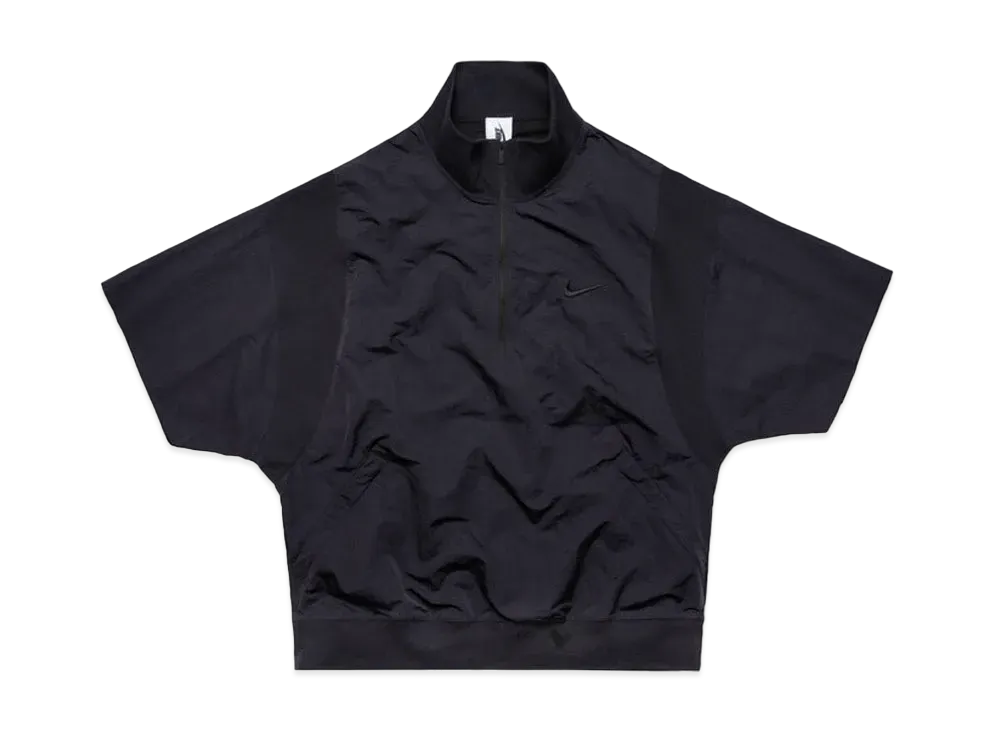 FEAR OF GOD / Nike 1/2 Zip Short Sleeve Jacket "Black"