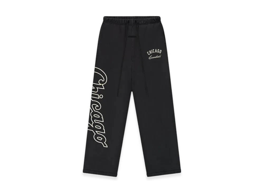 FEAR OF GOD ESSENTIALS White Sox Lounge Sweatpant "Black"